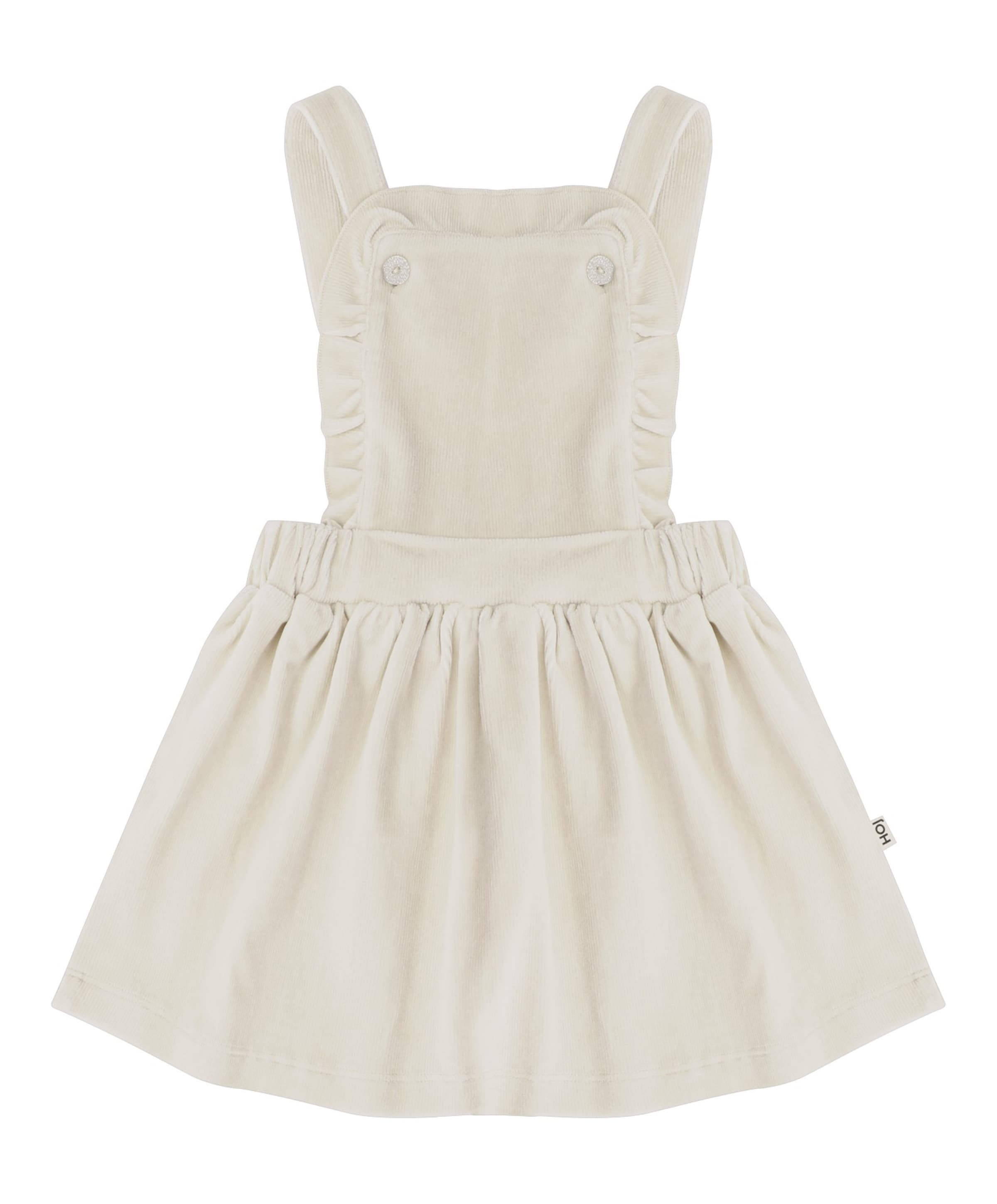 Meisjes jurk beige