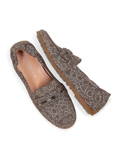 dames loafers bruin