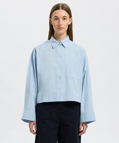 Blouse blauw