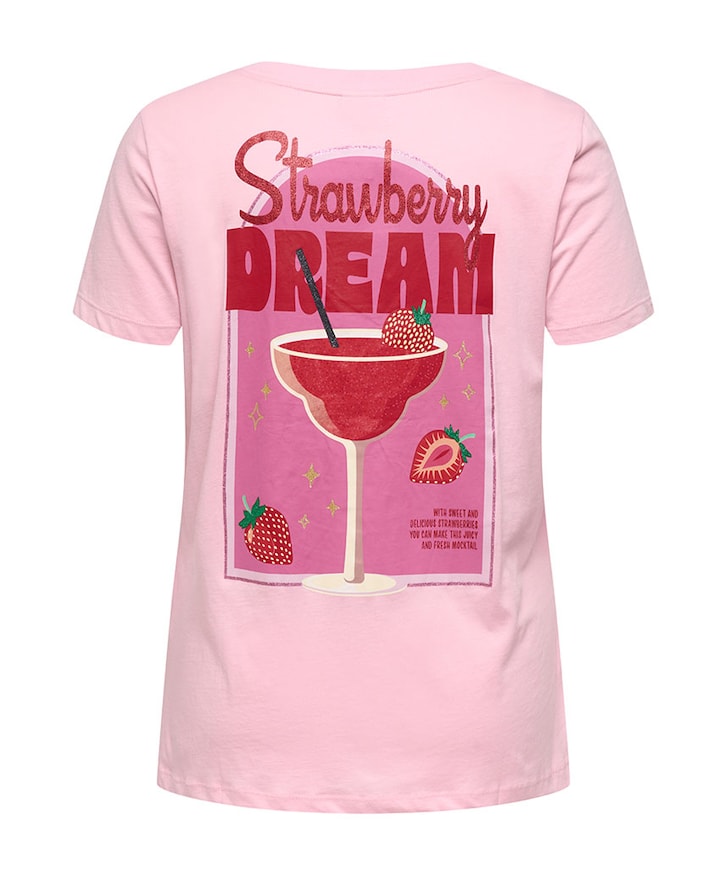 Dames T-shirt roze