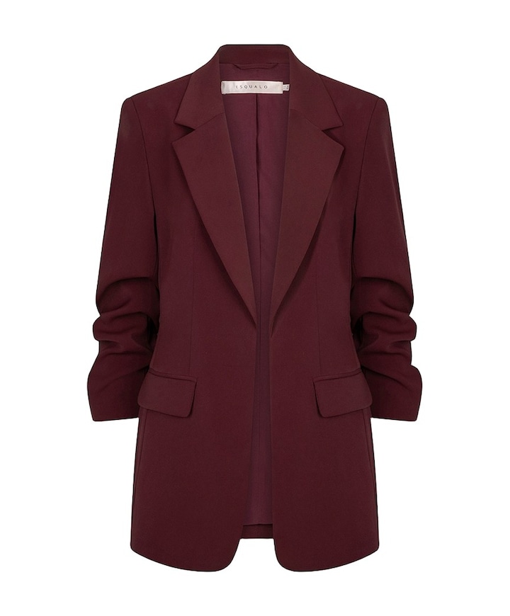 Dames blazer bordeaux
