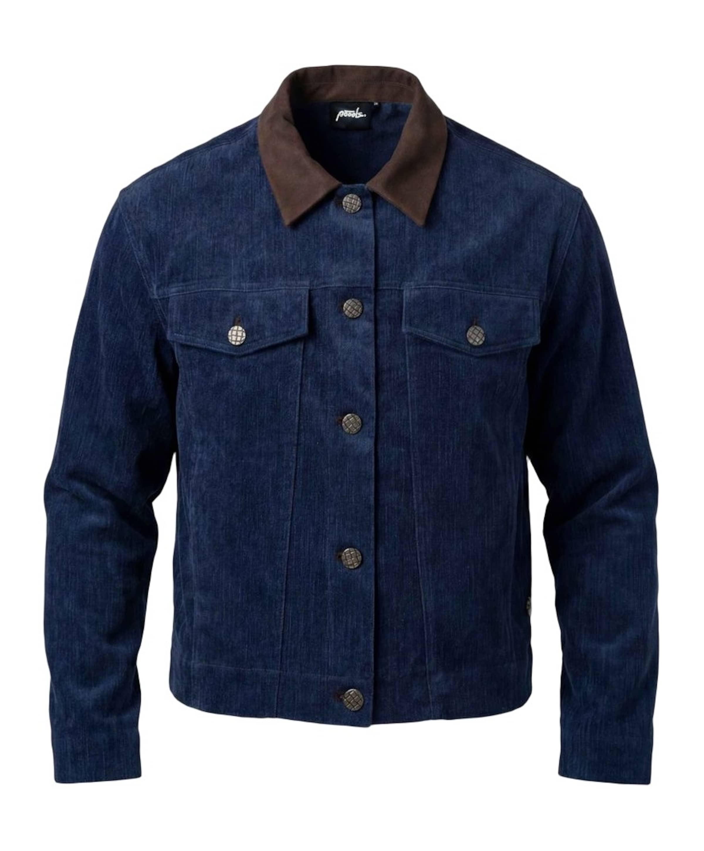 Dames jas blauw