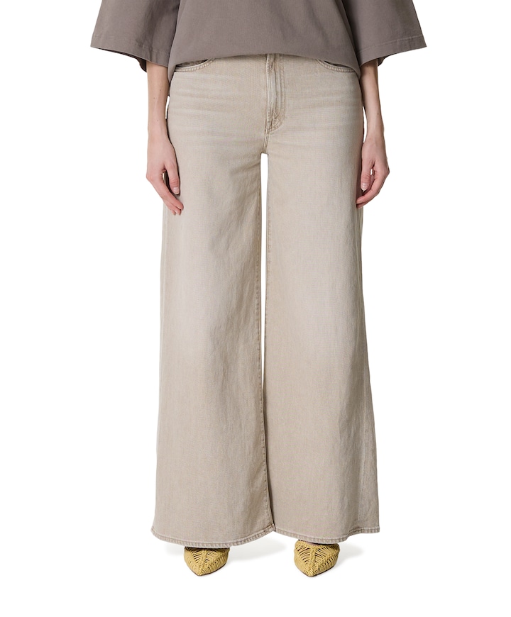 The Undercover Sneak dames jeans beige