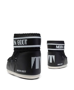 MB ICON LOW NYLON dames boots zwart