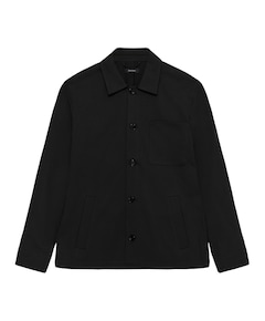 Heren overshirt zwart