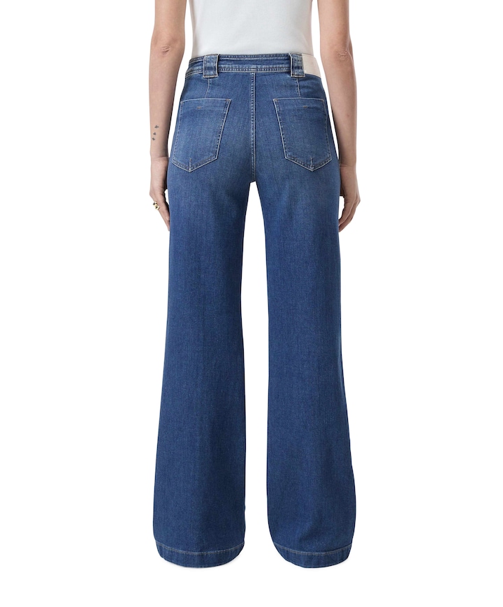 Aria dames jeans blauw