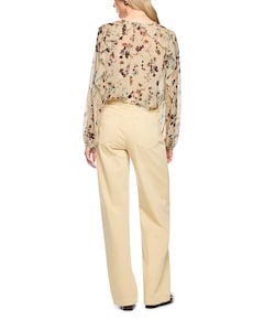 Dames blouse beige