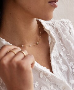 Dames ketting goud
