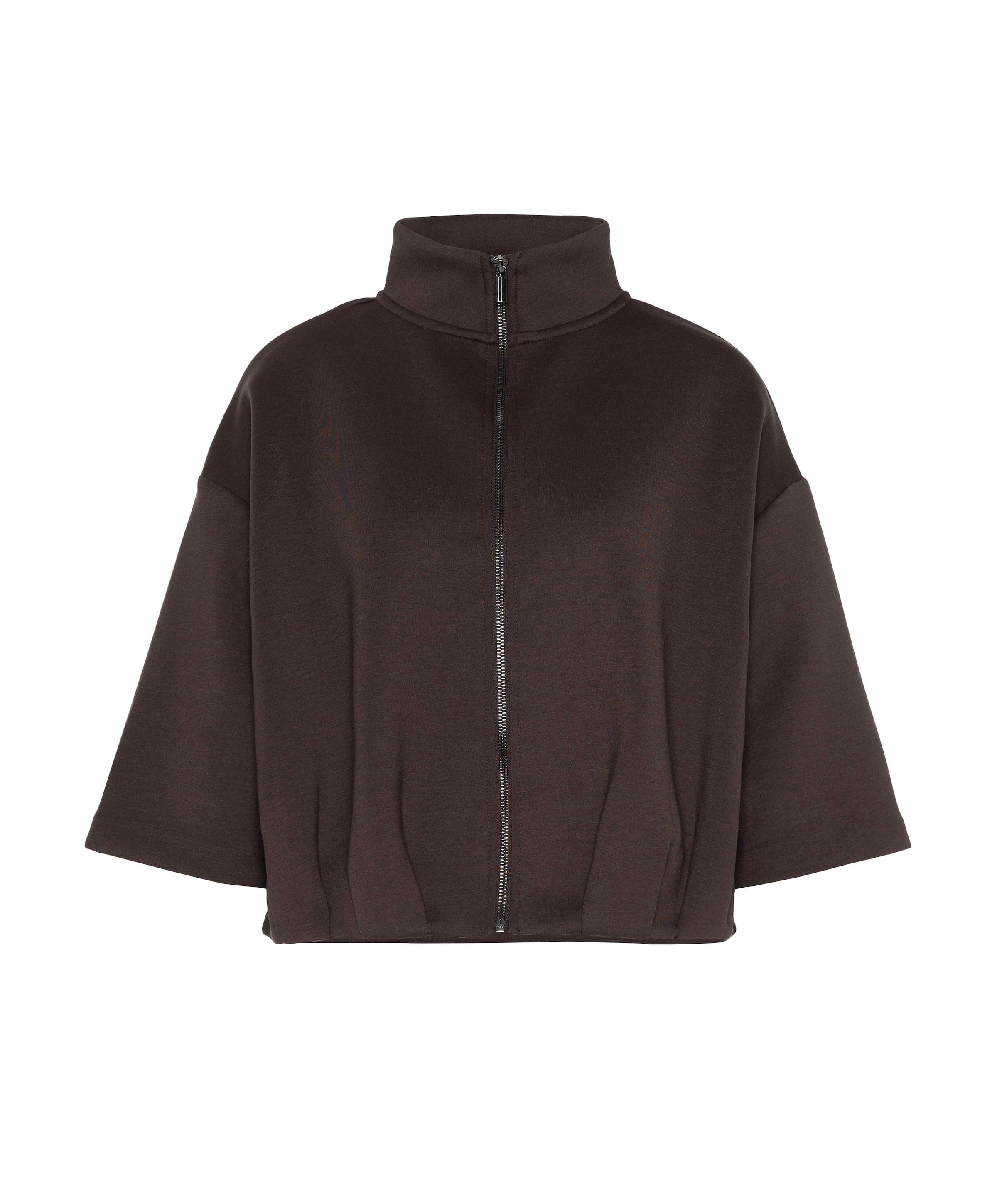Dames vest bruin