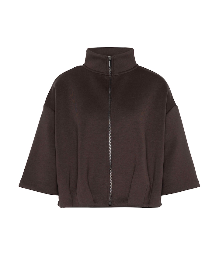 Dames vest bruin