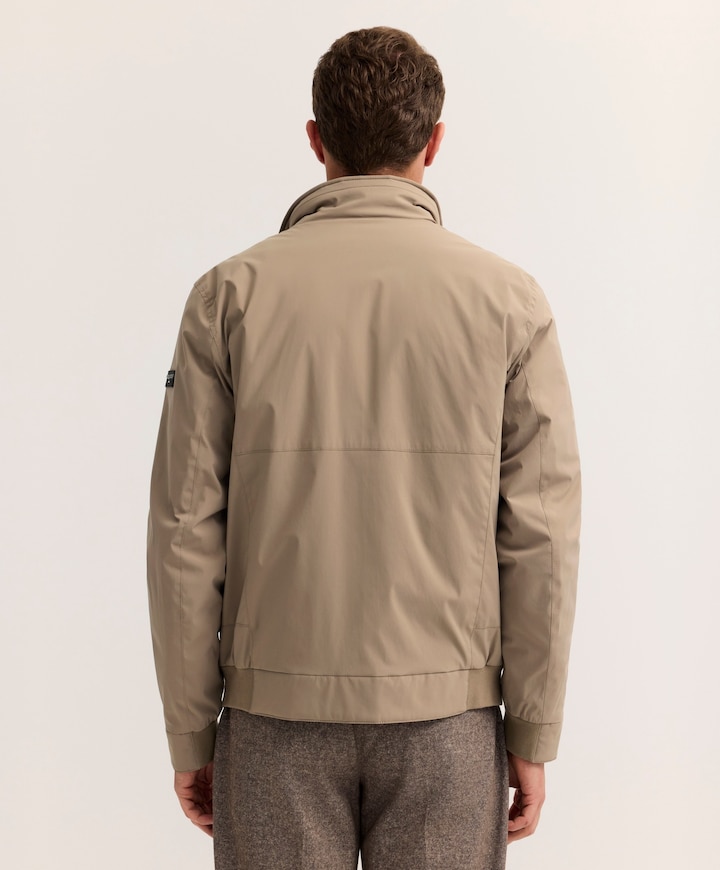 Heren jas beige