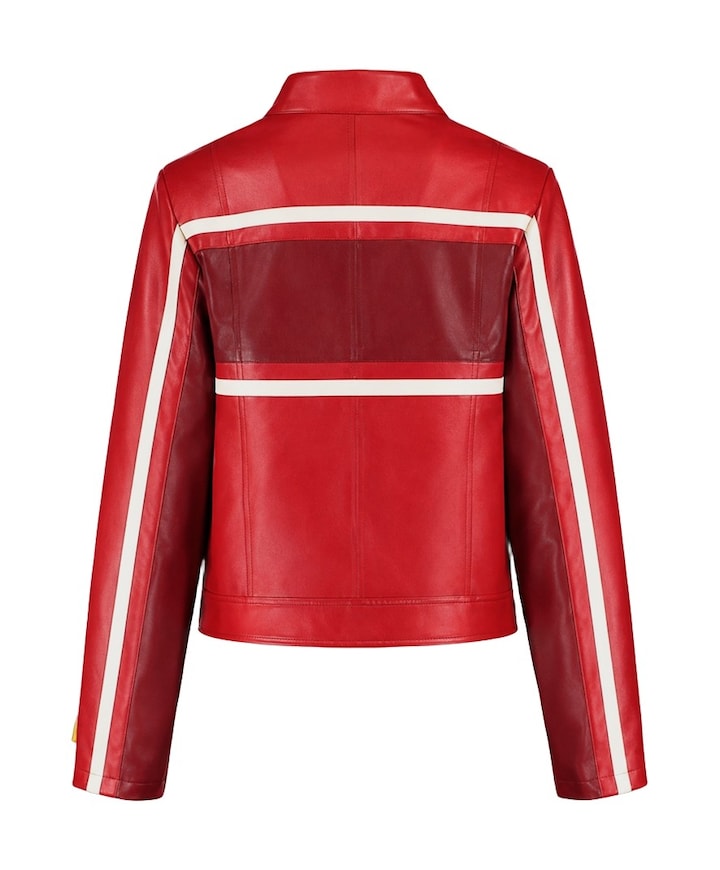 Dames jas rood