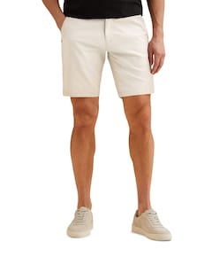 V65 DOBBY STRETCH PAKKET SH heren korte broek wit