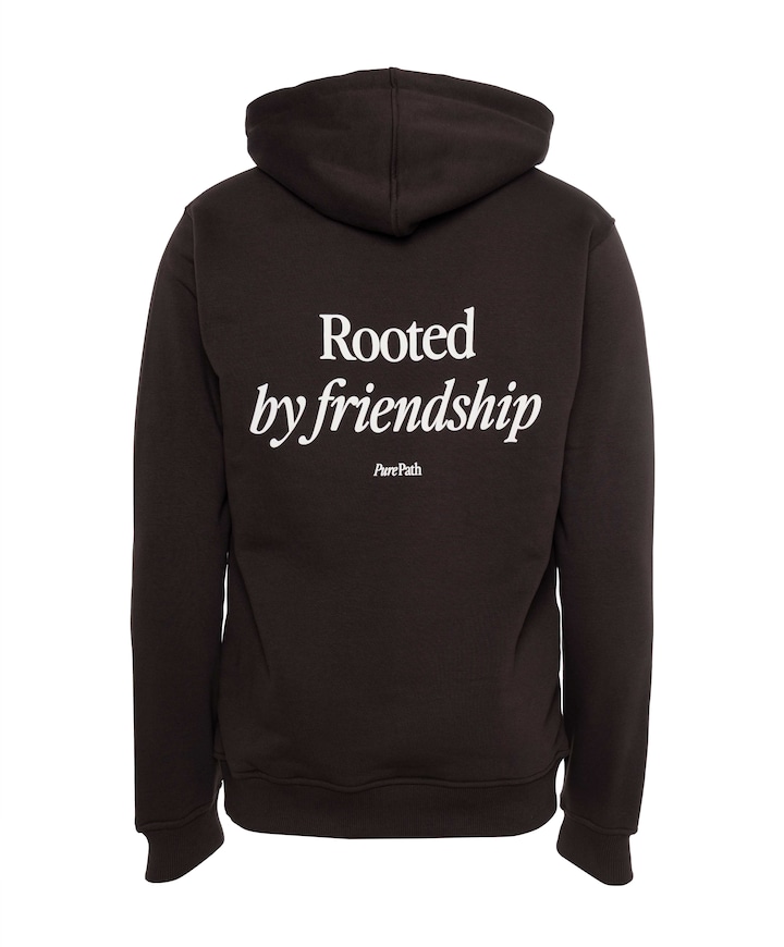 Heren sweater bruin